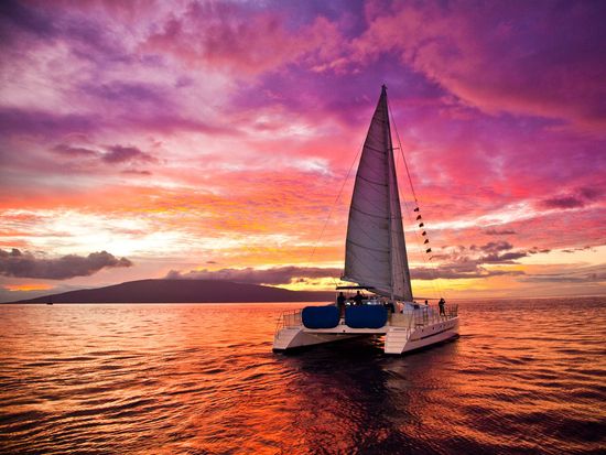 Product Kaanapali Deluxe Sunset Sail